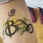 Mein "Auf-das-Leben"-Tattoo mit den Initialen von Chester Bennington